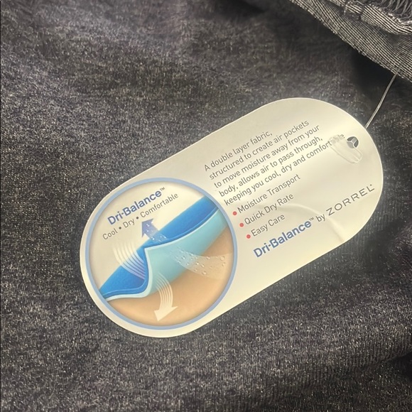 Zorrel Dri-Balance Wicking Long Sleeve T Shirt - M - Picture 3 of 3